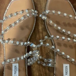 Skyler clear Steve Madden sandals
